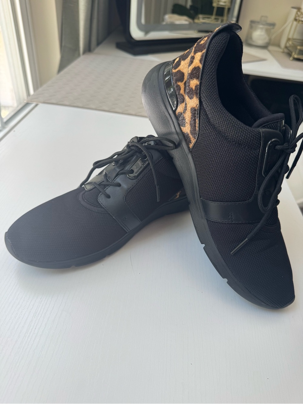 MICHAEL Michael Kors Amanda Mesh Trainers 8.5
